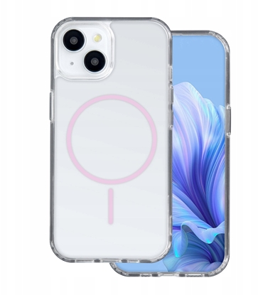Attēls no Nakadka Anti Shock Thin Magsafe case do iPhone 17 Pro róowy