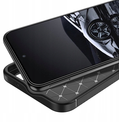 Attēls no Nakadka Carbon case do Samsung Galaxy A17 5G czarny