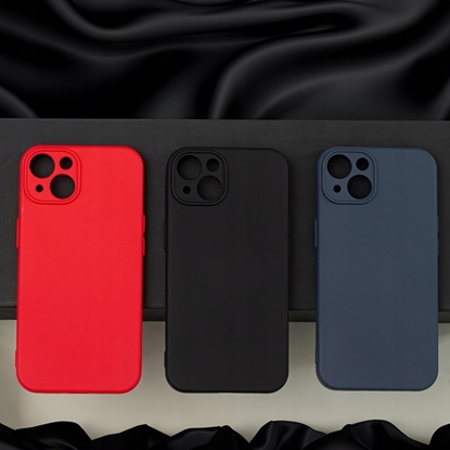 Attēls no Nakadka Silicon case do Xiaomi Redmi 15 4G / Redmi 15 5G ciemnoniebieski