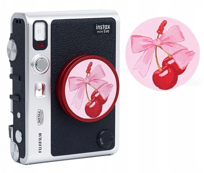 Picture of Naklejka Dekoracyjna Na Dekielek Do Fuji Fujifilm Instax Mini Evo / 3m / Czerwone Winie