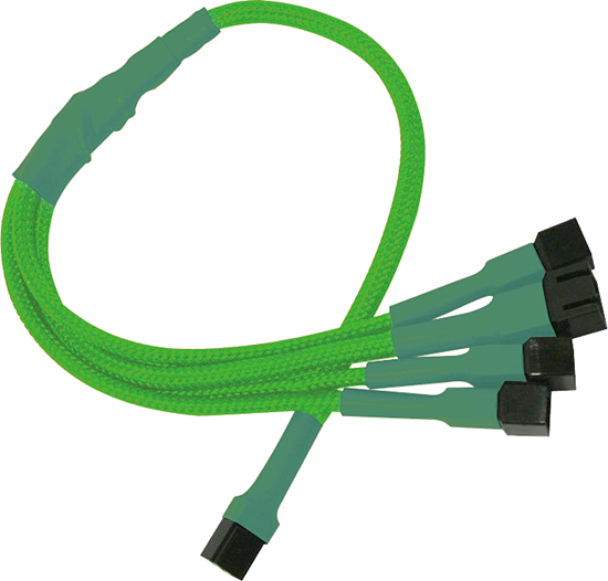 Picture of Nanoxia 3-pin - 3-pin x4, 0.3m, Zielony (NX34A30NG)