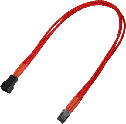 Изображение Nanoxia 3-pin - 3-pin, 0.3m, Czerwony (900300017)