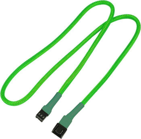 Изображение Nanoxia 3-pin - 3-pin, 0.6m, Jasnozielony (NX3PV60NG)