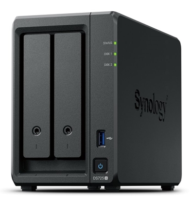 Attēls no NAS STORAGE TOWER 2BAY/NO HDD DS725+ SYNOLOGY