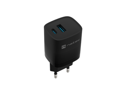Attēls no Natec Ribera USB-A / USB-C Network Charger 30W