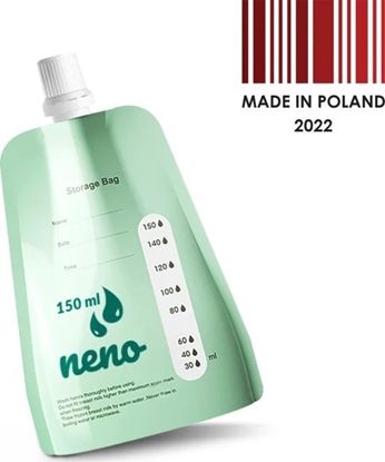 Изображение Neno Zestaw woreczków z adapterem do mroenia i przechowywania pokarmu