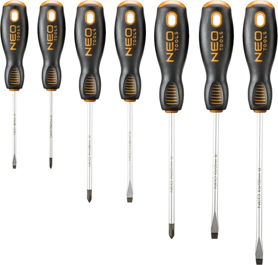 Изображение Neo Zestaw wkrtaków 7szt. (04-206)