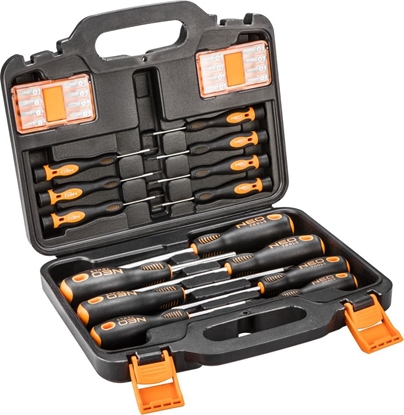 Attēls no Neo Zestaw wkrtaków i kocówek wkrtakowych 30 elementów (04-209)