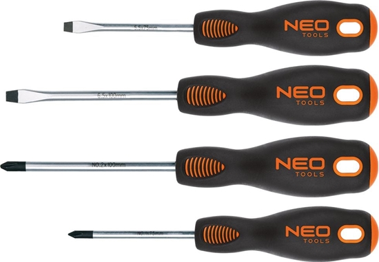 Picture of Neo Zestaw wkrtaków krzyakowych i paskich 4 sztuki (04-204)