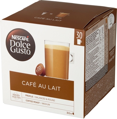 Изображение Nescafe NESCAFE DOLCE GUSTO Cafe Au Lait 30 kapsuek