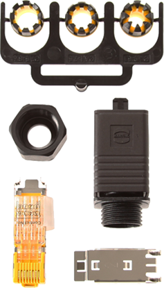 Attēls no NET ACC RJ45 CONNECTOR KIT/5700-371 AXIS
