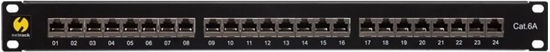 Picture of NETRACK 104-19 patch panel 19 24-ports