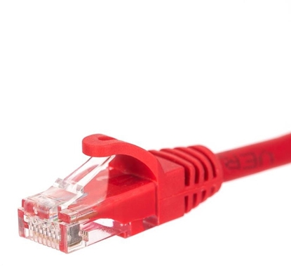 Изображение NetRack patch cord cat.5e RJ45 2mb zalewany czerwony (BZPAT2UR)
