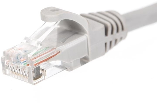 Изображение NetRack patch cord cat.5e RJ45 2mb zalewany szary (BZPAT2U5E)