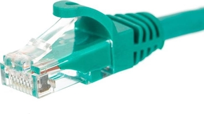 Изображение NetRack patchcord RJ45, kat. 6 UTP, 0.25m zielony - BZPAT0256G