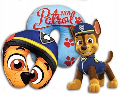 Attēls no Nickelodeon Poduszka do samochodu dla dzieci Psi Patrol Chase (DY0337)