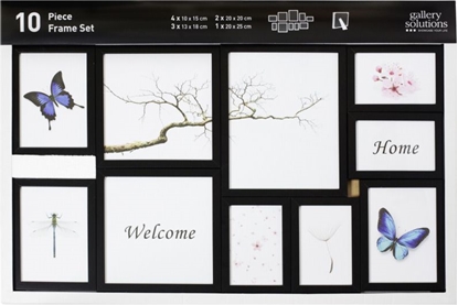 Picture of Nielsen 10er Frame Set black Resin Mobile Rack 8999176