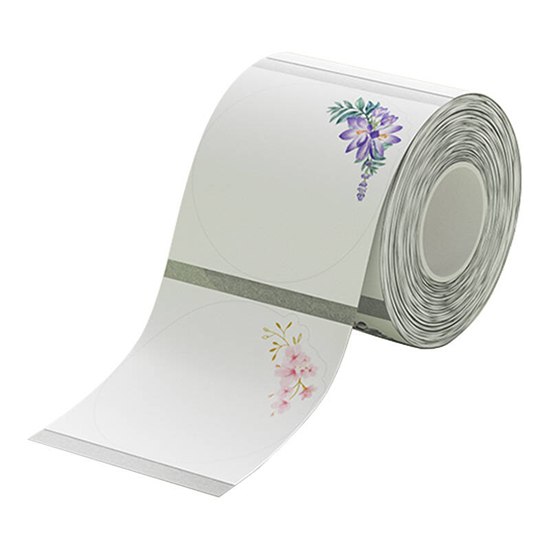 Picture of Niimbot Etykiety Termiczne Niimbot naklejki T 41x41mm 170 szt (Przeroczysta)