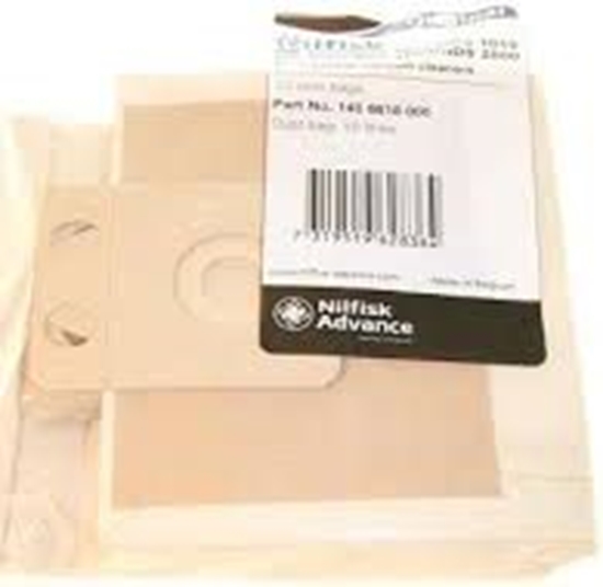 Picture of Nilfisk 10x dust bag for VP 300 HEPA EU2 + VP 100 EU