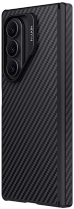 Picture of Nillkin Etui Synthetic Fiber Pro Magnetic na Samsung Galaxy Z Fold 7 kompatybilne z MagSafe - czarne