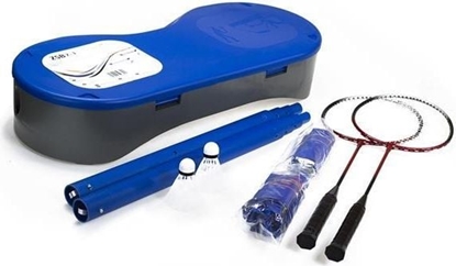 Изображение Nils Extreme ZSB 2W1 ZESTAW 2 RAKIETY + SIATKA DO BADM. + SIAT. DO TEN. ZIEMNEGO