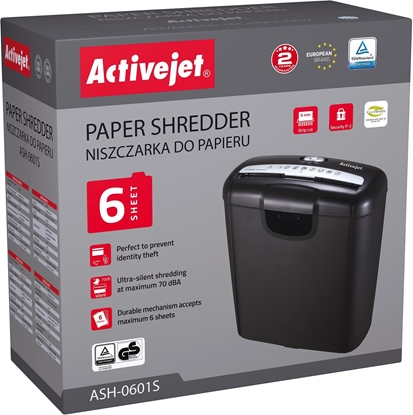 Изображение Niszczarka Activejet ASH-0601S P-2
