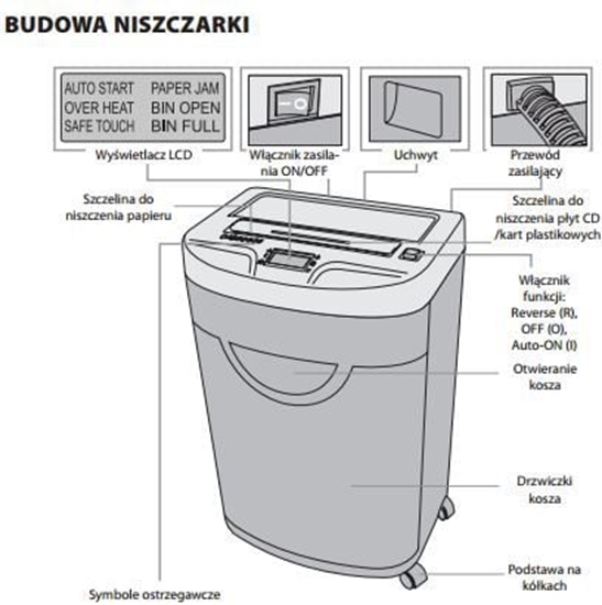 Изображение Niszczarka Wallner JP 826C P-4 270 W
