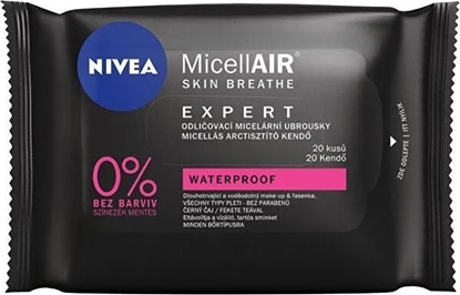 Picture of Nivea MicellAir Expert Chusteczki micelarne do demakijau 20 szt.