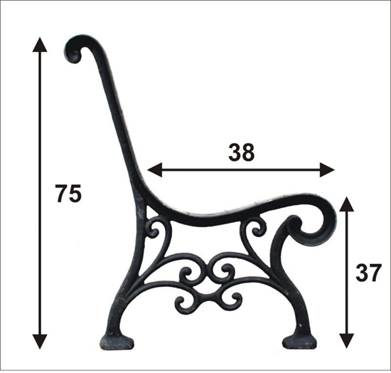 Picture of Noga do awki parkowa nr11