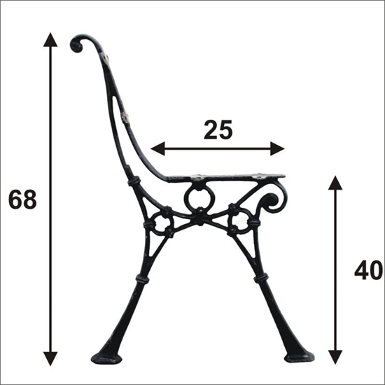 Picture of Noga do awki rednia 4 deski