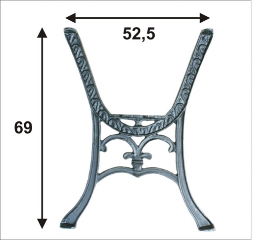 Picture of Noga do stolika CHINKA komplet 2szt.