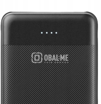 Attēls no Obalme power bank czarny 10000 mAh