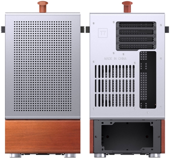 Изображение Obudowa Jonsbo Obudowa PC, Midi-Tower, mATX, Szko hartowane - srebrny