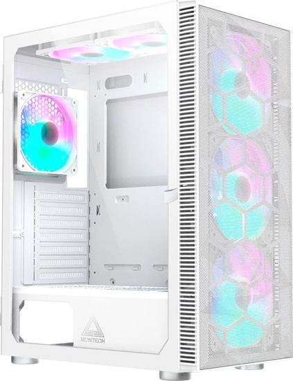 Picture of Obudowa Montech X3 Mesh TG RGB biaa