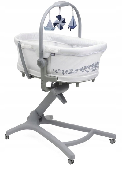 Picture of óeczko dziecice wielofunkcyjne BABY HUG PRO 5w1 biae WHITE CREAM Chicco