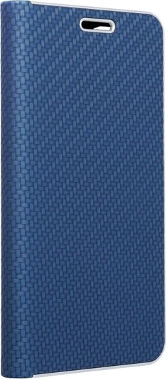Изображение OEM Kabura LUNA Book Carbon do SAMSUNG S21 FE niebieski