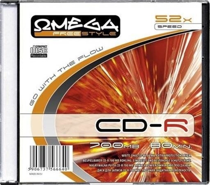 Picture of Omega CD-R 700 MB 52x 1 sztuka (56113)