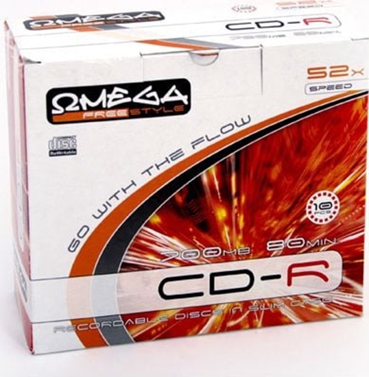 Изображение Omega CD-R 700 MB 52x 10 sztuk (56663)