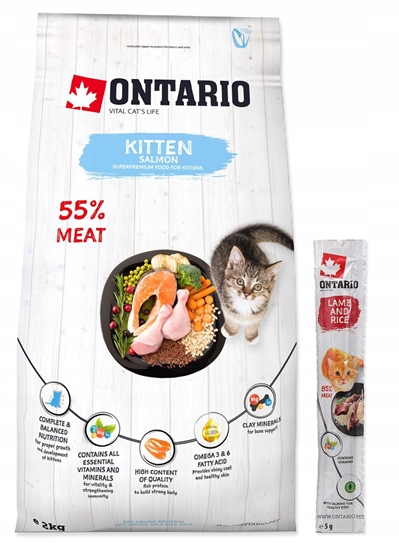 Picture of Ontario Kitten laia 2kg (Kaiukams su laia)