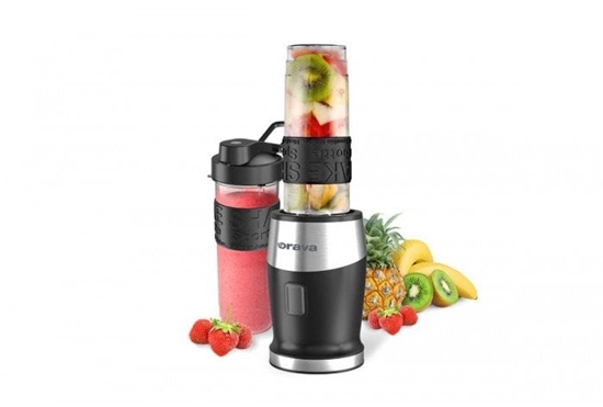 Picture of Orava RM-700 smoothie mixér, 500 W, nerezové noe, 23000 RPM, 92 dB, 1 rychlost, 570 ml, stíbrná / erná