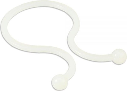 Изображение Organizer InLine Linka zaciskowa Biay 100 sztuk  (59966S)