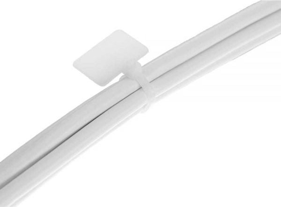 Изображение Organizer InLine Opaska zaciskowa Biay 100 sztuk  (59967H)