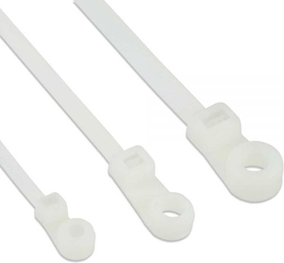 Изображение Organizer InLine Opaska zaciskowa Biay 100 sztuk  (59975C)