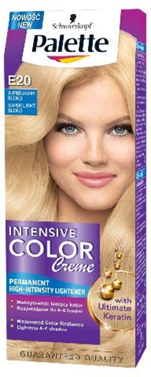 Picture of Palette Intensive Color Creme Krem koloryzujcy nr E20-superjasny blond