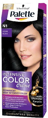 Изображение Palette Intensive Color Creme Krem koloryzujcy nr N1-czer