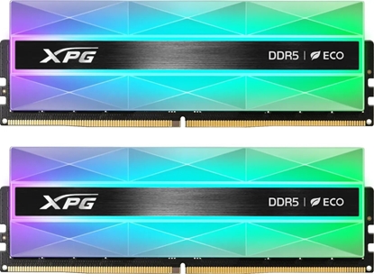 Attēls no Pami ADATA XPG Lancer Neon RGB, DDR5, 32 GB, 6000MHz, CL30 (AX5U6000C3016G-DCLANRSG)
