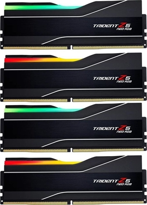 Изображение Pami G.Skill Trident Z5 Neo RGB, DDR5, 256 GB, 6000MHz, CL36 (F5-6000J3644D64GX4-TZ5NR)