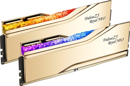 Изображение Pami G.Skill Trident Z5 Royal	Neo, DDR5, 48 GB, 6000MHz, CL28 (F5-6000J2836F24GX2-TR5NG)