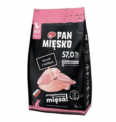 Attēls no Pan Misko Kurczak z królikiem 5kg