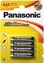 Attēls no Panasonic Bateria AAA / R03 4 szt.